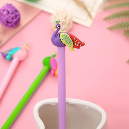 Peacock Gel Pen - Tinyminymo