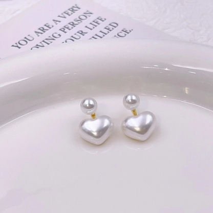 White Pearl Earrings - Tinyminymo