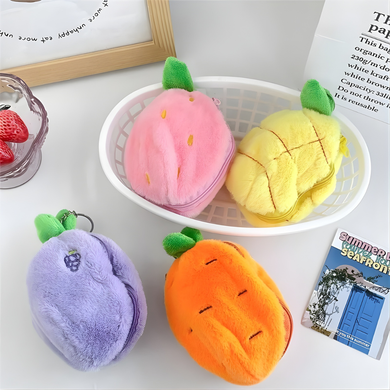 All Variants of Peek-a-boo Keychain with Fruit Design - Tinyminymo