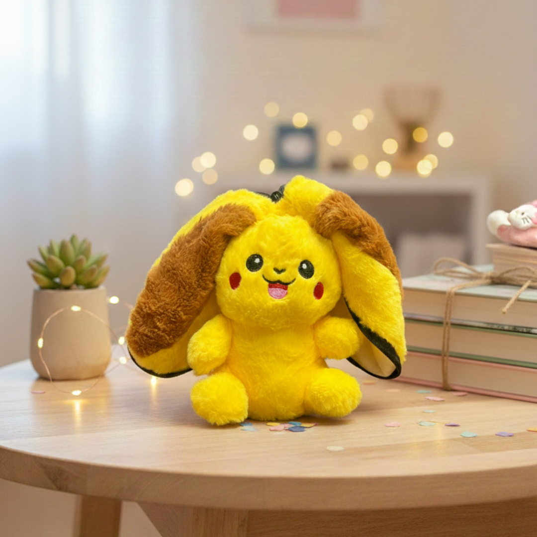 Peek-a-boo Soft Toy in Pokemon Character - Tinyminymo