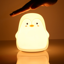 Load image into Gallery viewer, Penguin Silicone Night Light -Tinyminymo
