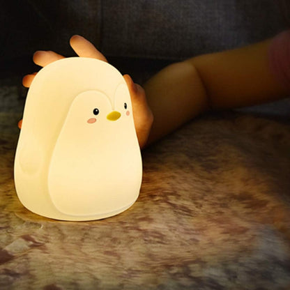 Penguin Silicone Night Light -Tinyminymo