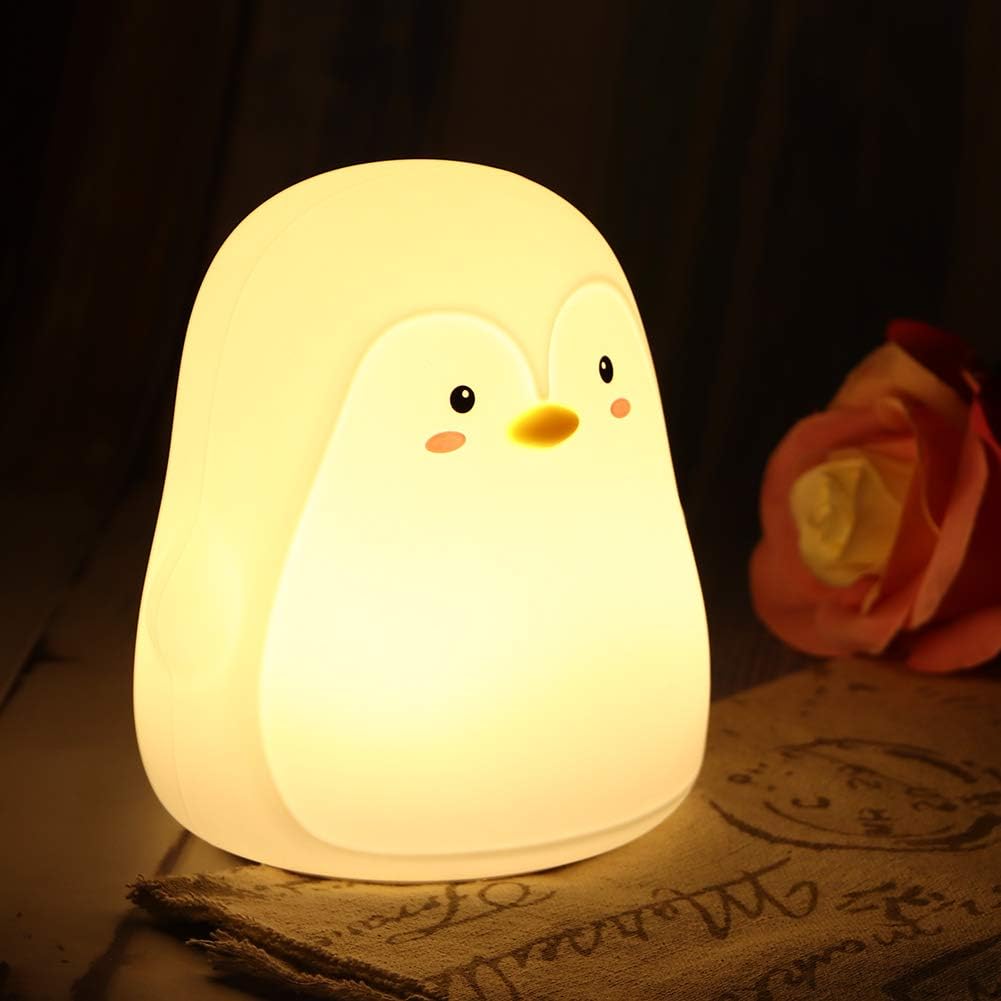 Penguin Silicone Night Light -Tinyminymo