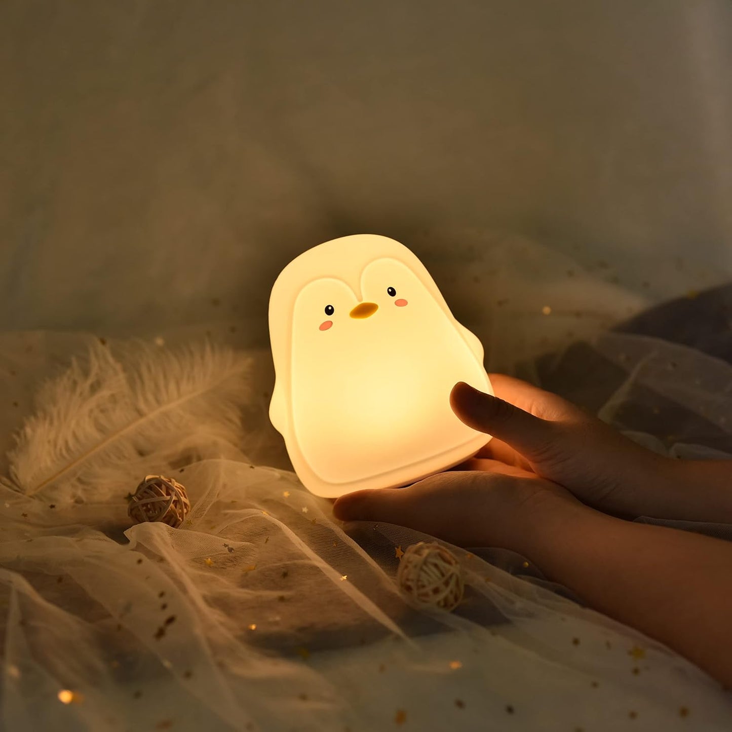 Penguin Silicone Night Light - Tinyminymo 