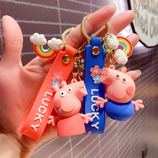 Peppa Pig 3D Keychain - Tinyminymo