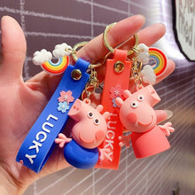 Load image into Gallery viewer, Peppa Pig 3D Keychain - Tinyminymo
