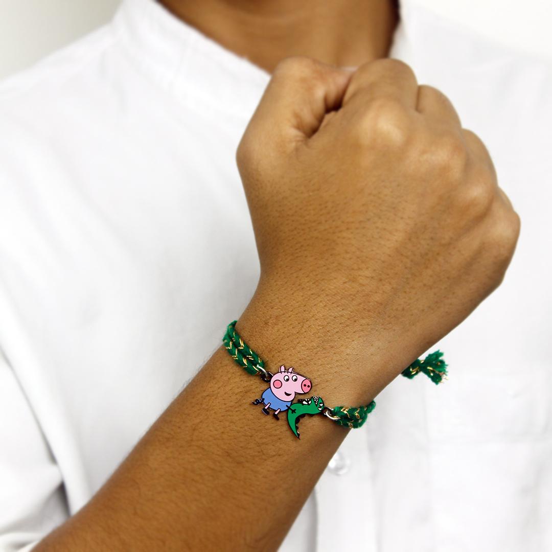 Peppa Pig Metal Rakhi - Tinyminymo