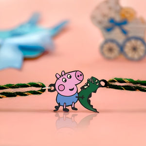 Peppa Pig Metal Rakhi - Tinyminymo