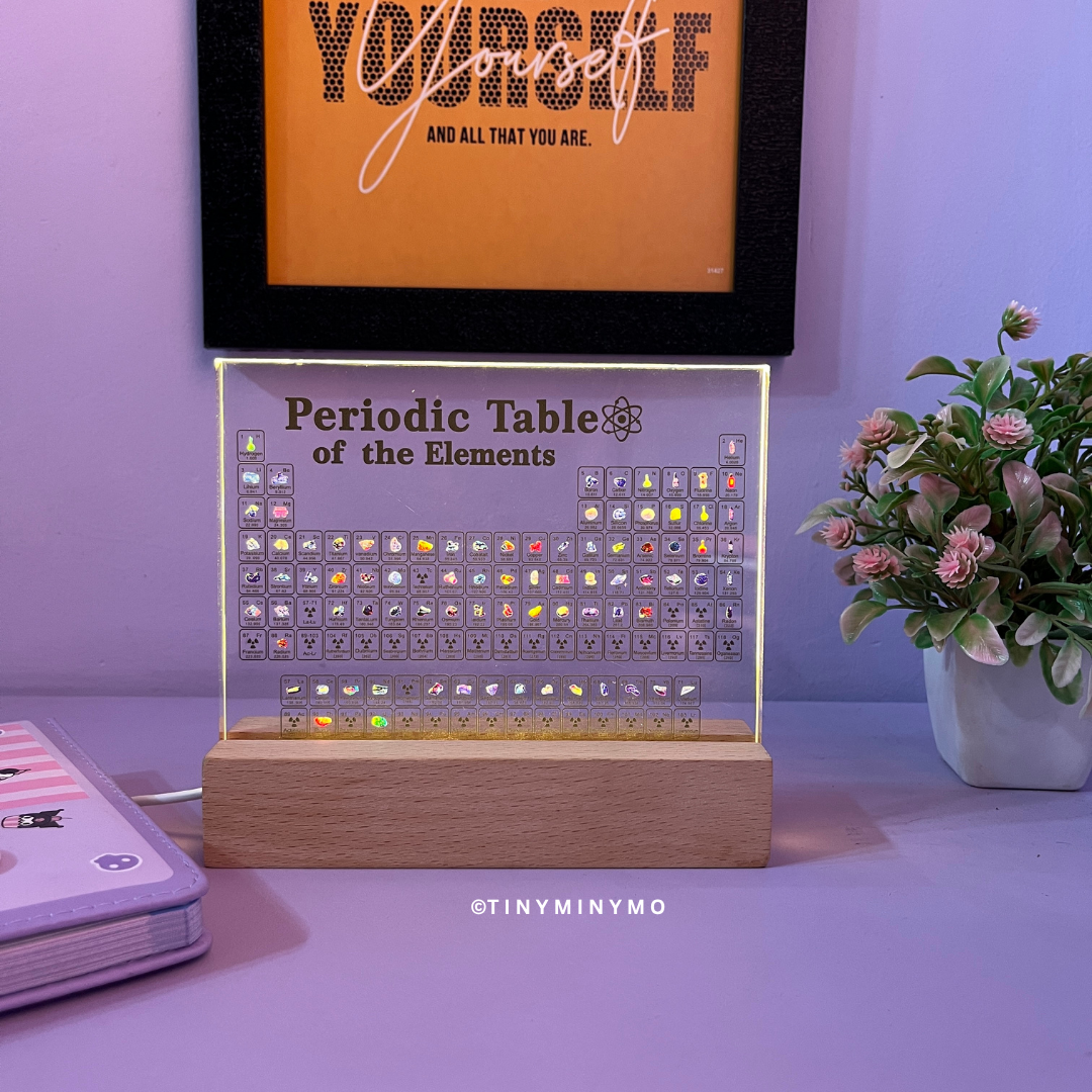 Periodic Table Lamp - Tinyminymo