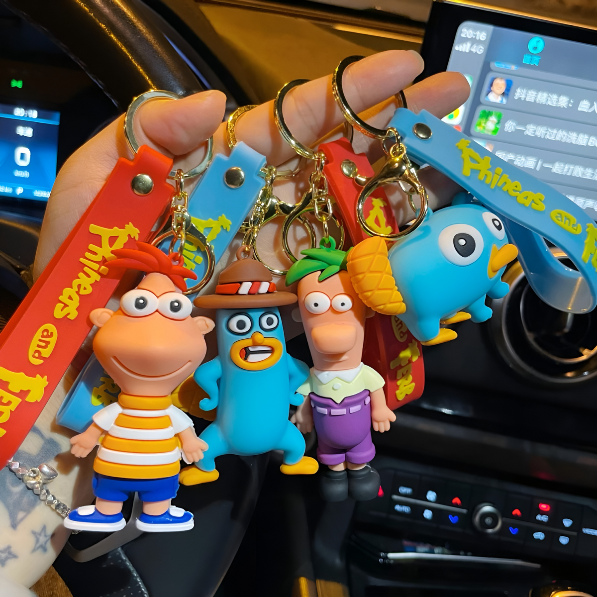 Phineas and Ferb 3D Keychain - Tinyminymo