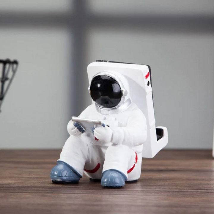 Phone Addict Astronaut Mobile Holder - Tinyminymo