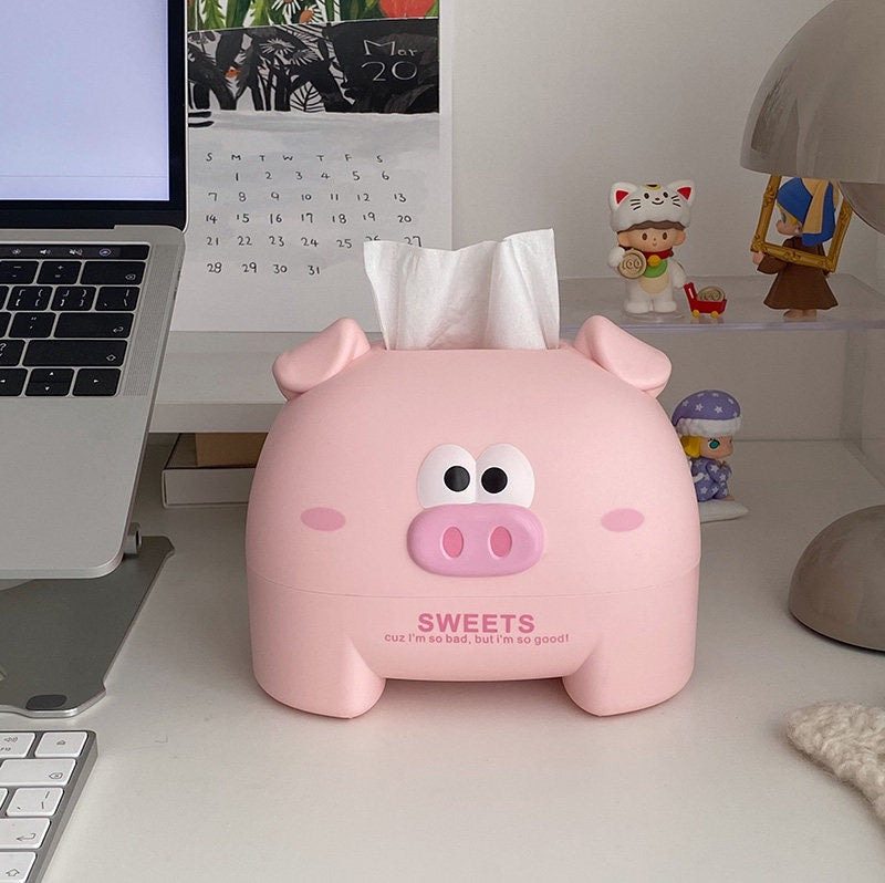 Piggy Tissue/ Storage Box - Tinyminymo
