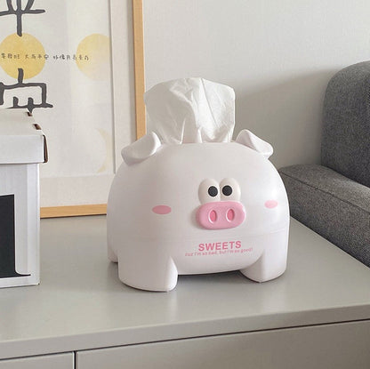 Piggy Tissue/ Storage Box - Tinyminymo