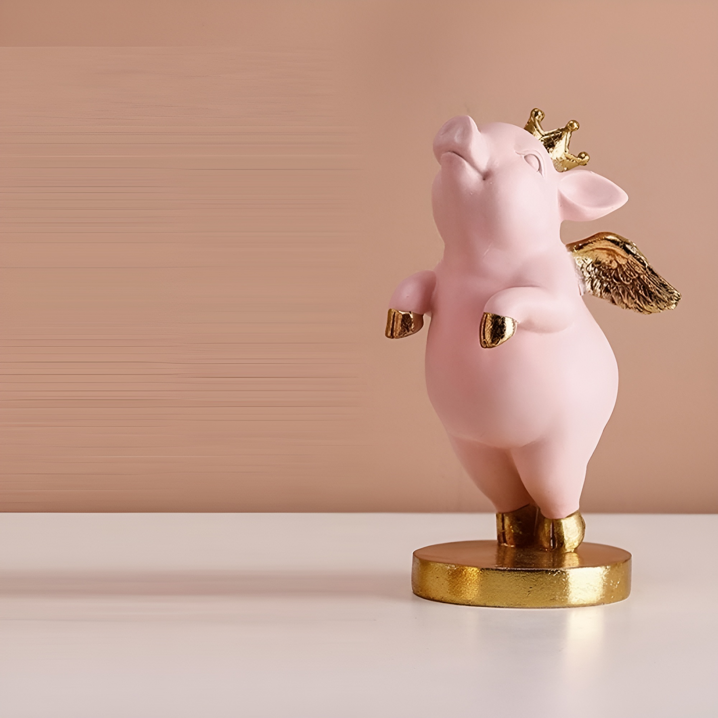 Piggy with Golden Wings Figure - Tinyminymo