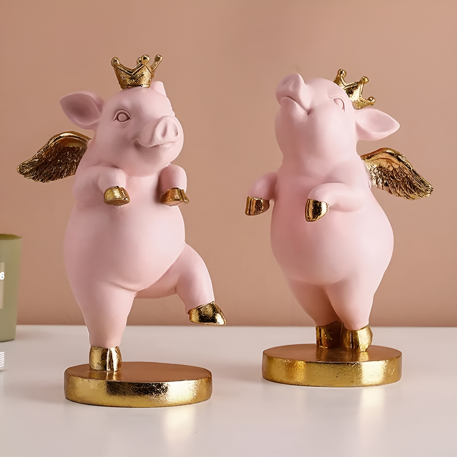 Piggy with Golden Wings Figure - Tinyminymo
