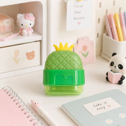 Olive Green Pineapple Sharpener - Tinyminymo