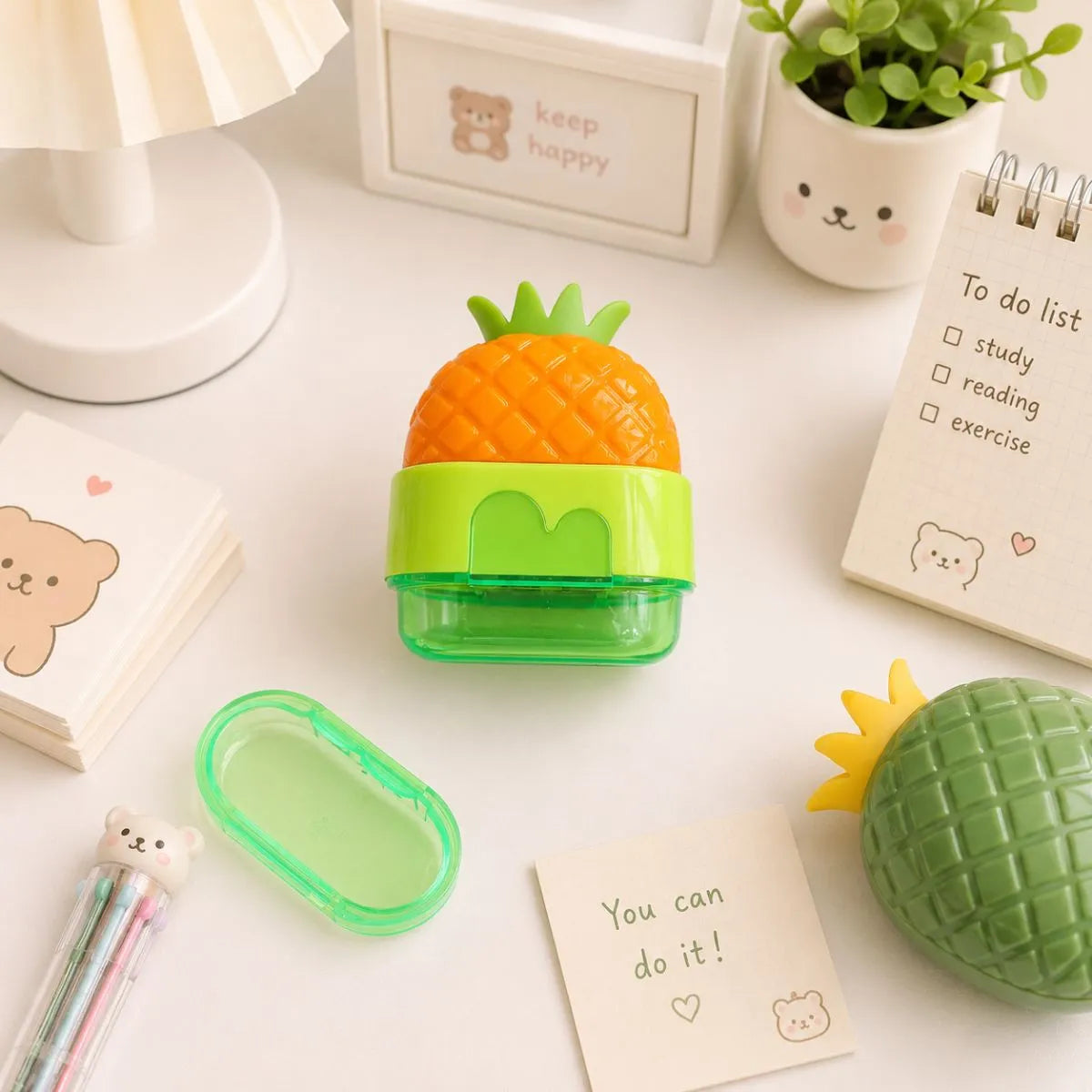 Orange Pineapple Sharpener - Tinyminymo