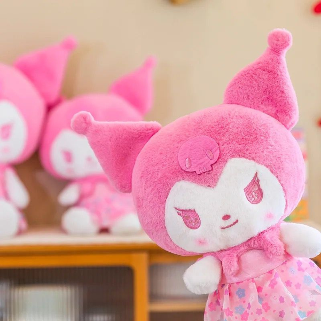 Pink Kuromi Soft Toy - Tinyminymo