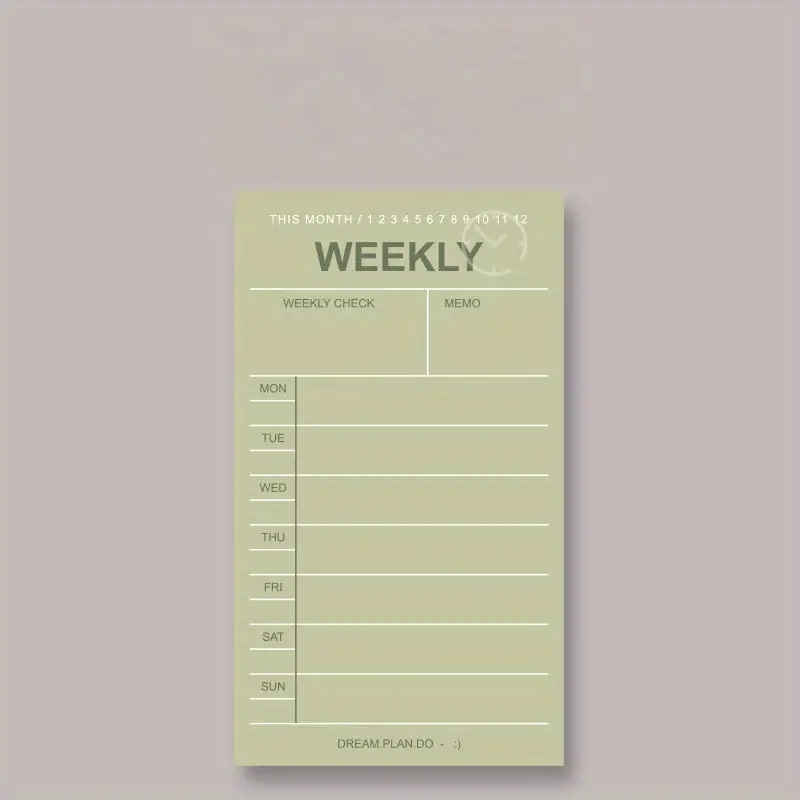 Planner Memopad - Tinyminymo