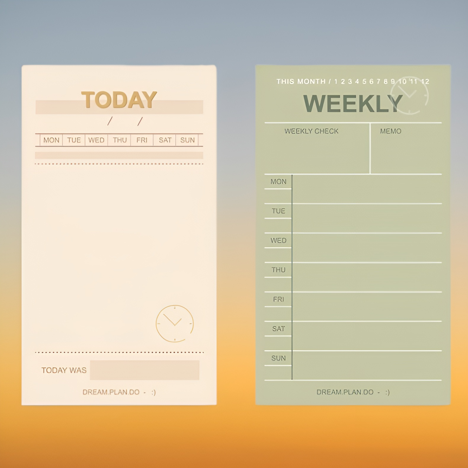 Planner Memopad - Tinyminymo