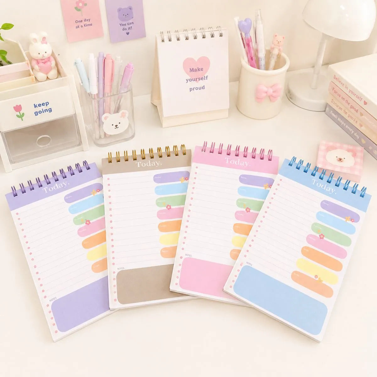 All Colors of Planner Notepads - Tinyminymo