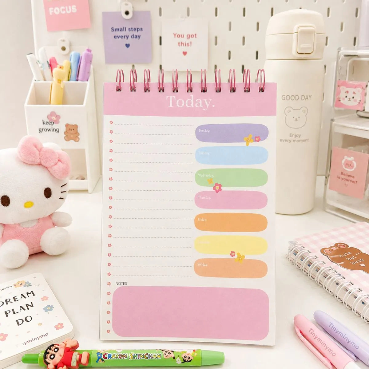Pink Planner Notepad - Tinyminymo