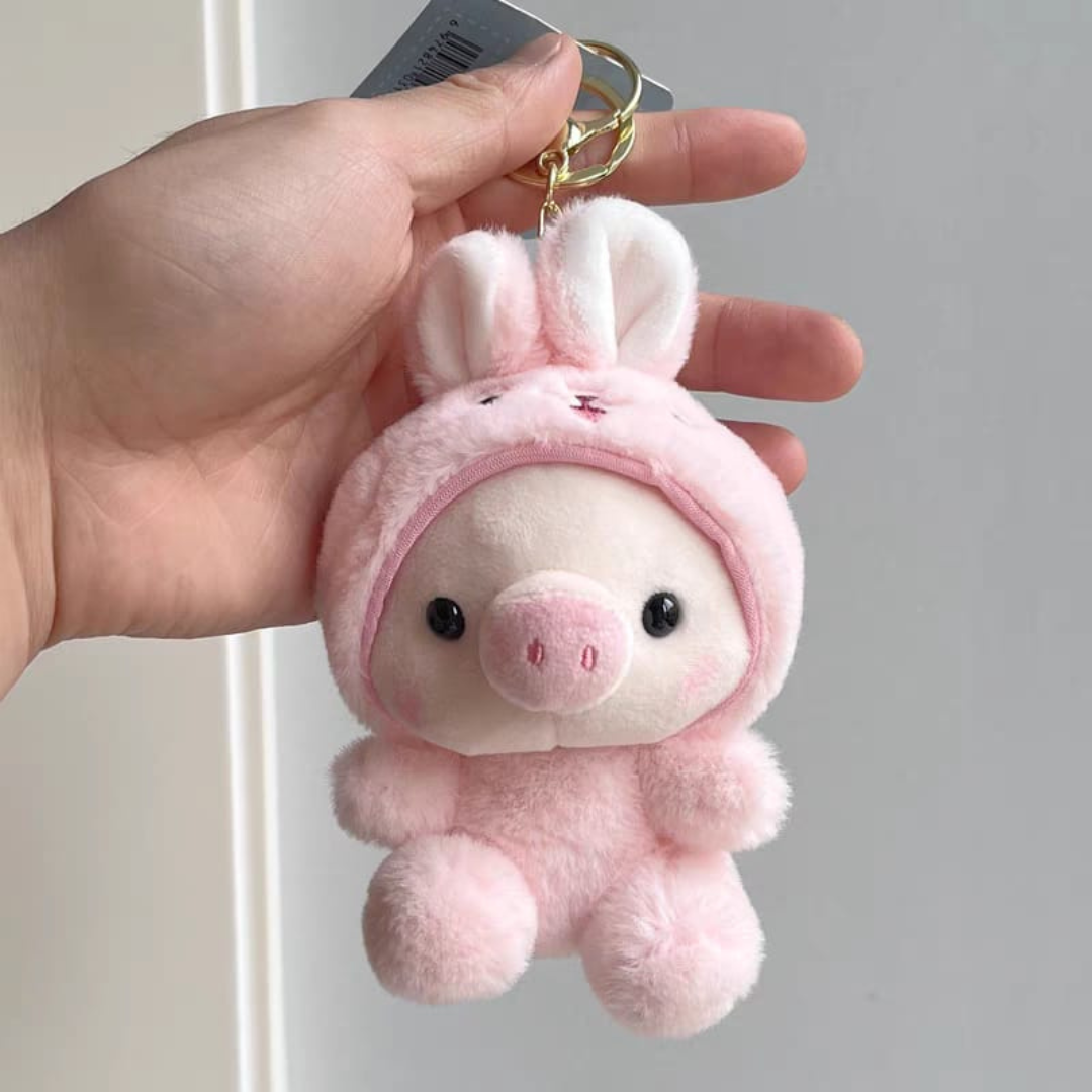 Plush Animal Cosplay 3D Keychain - Tinyminymo