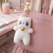 Cute Cat Plush Keychain - Tinyminymo