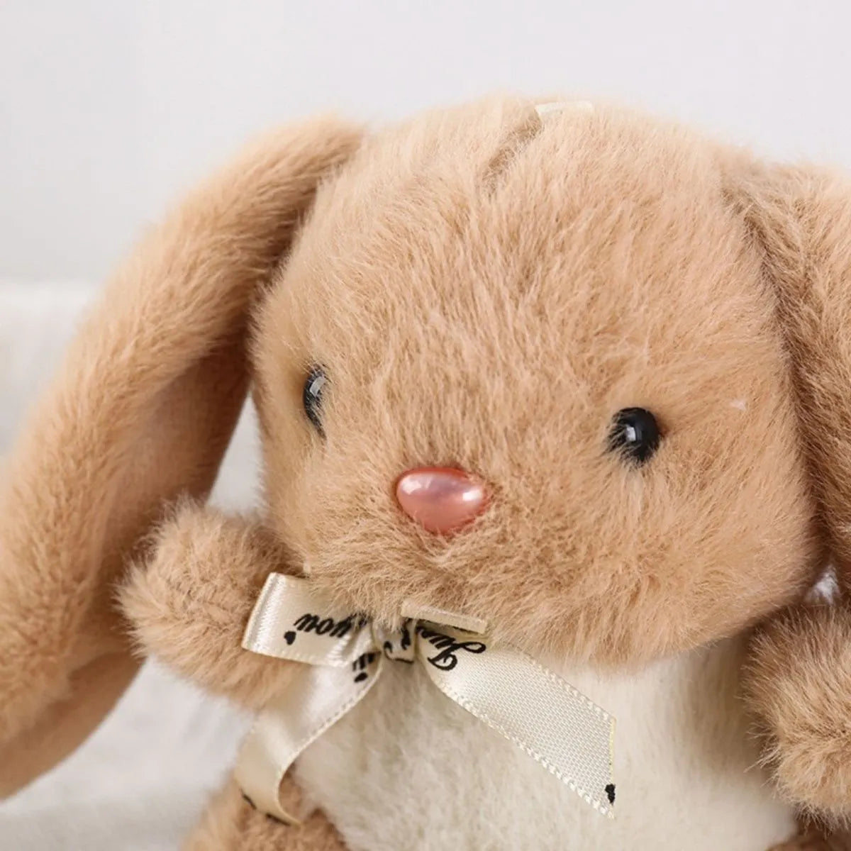 Close up of Bunny Keychain - Tinyminymo
