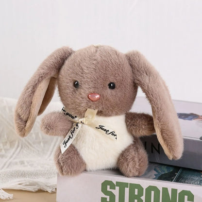 Brown Color Bunny Keychain - Tinyminymo
