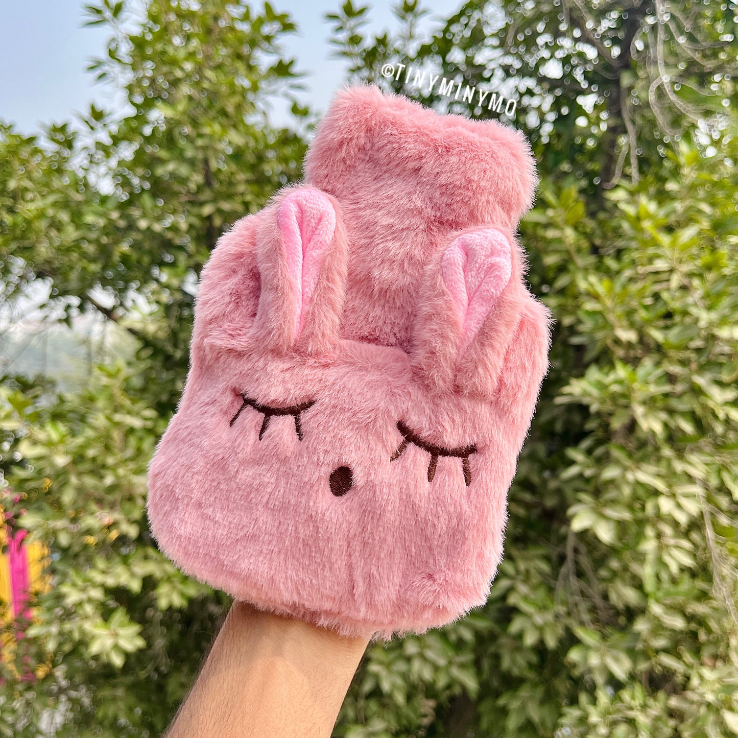 Plush Bunny Mini Hot Water Bag- Tinyminymo