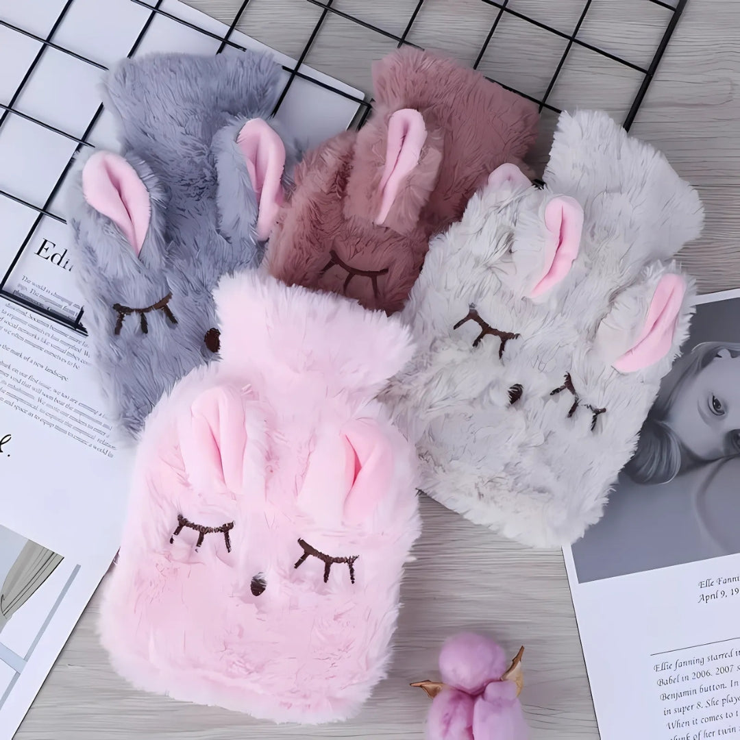 Plush Bunny Mini Hot Water Bag- Tinyminymo