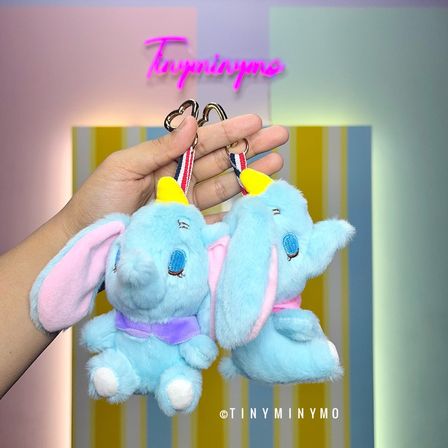 Plush Dumbo 3D Keychain - Tinyminymo