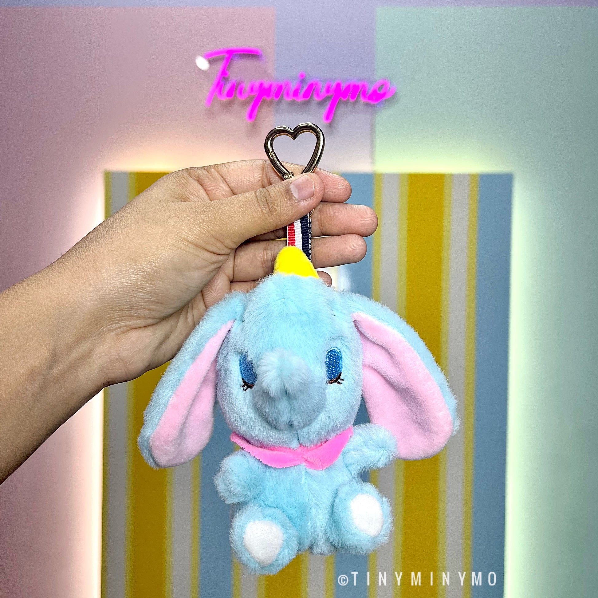 Plush Dumbo 3D Keychain - Tinyminymo