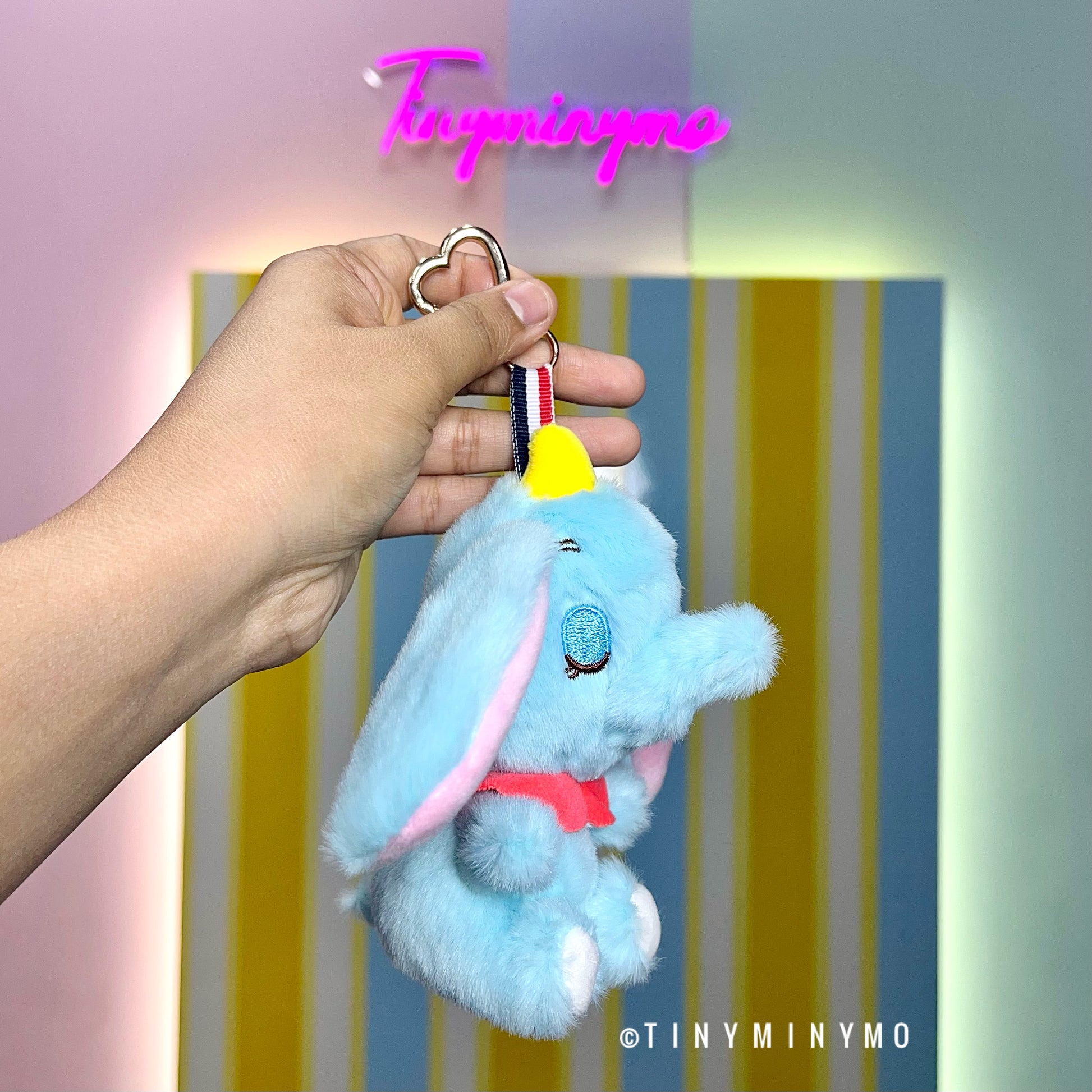 Plush Dumbo 3D Keychain - Tinyminymo