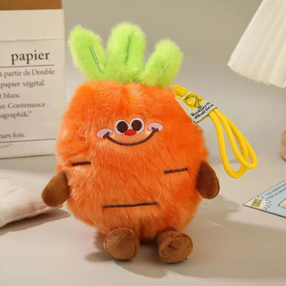 Carrot Plush Food Charm - Tinyminymo