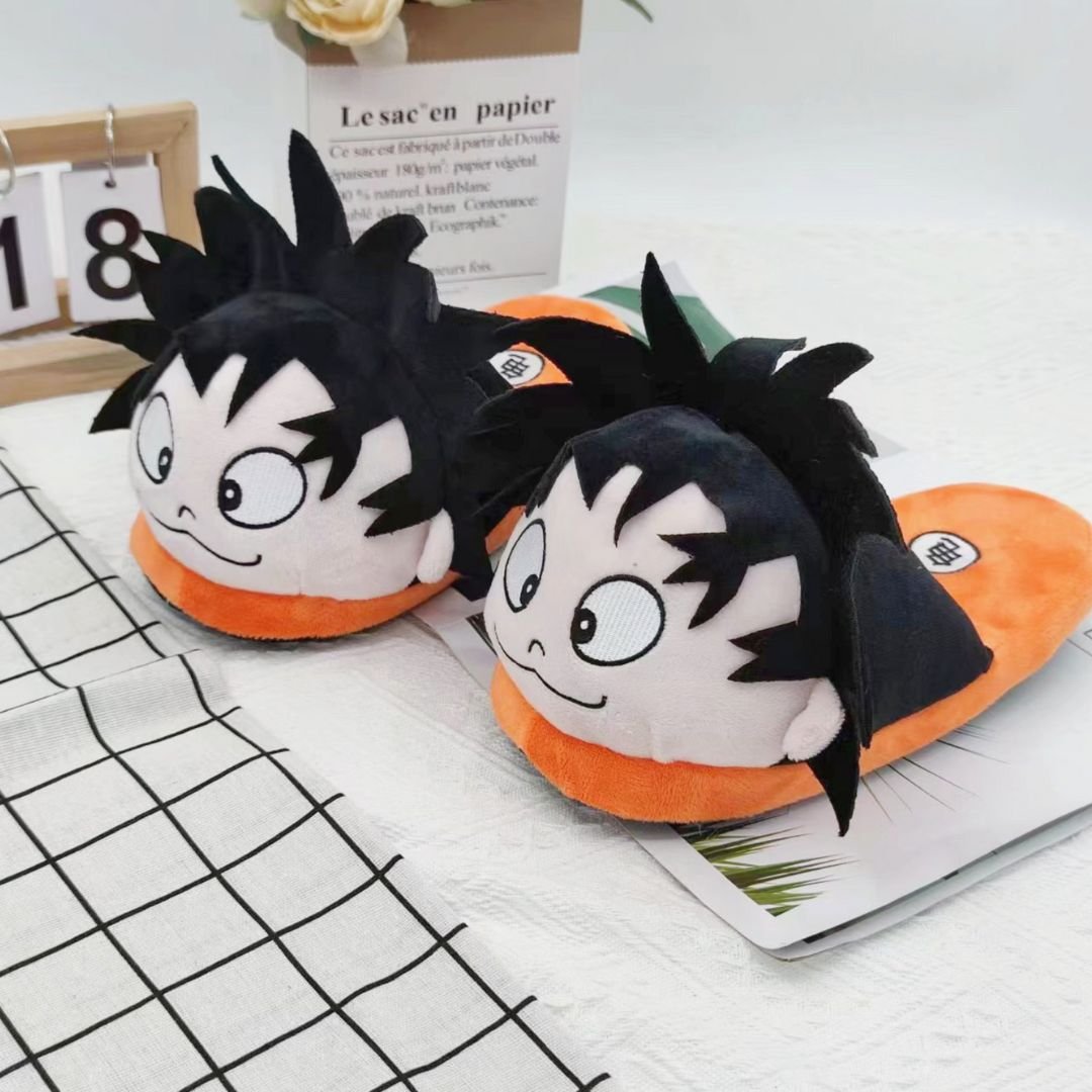 Plush Goku Slipper - Tinyminymo 