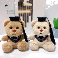 Plush Graduation Bear 3D Keychain - Tinyminymo