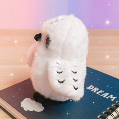 White Owl Keychain - Tinyminymo