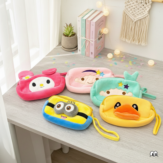 All Variants of Kids Zipper Pouch - Tinyminymo