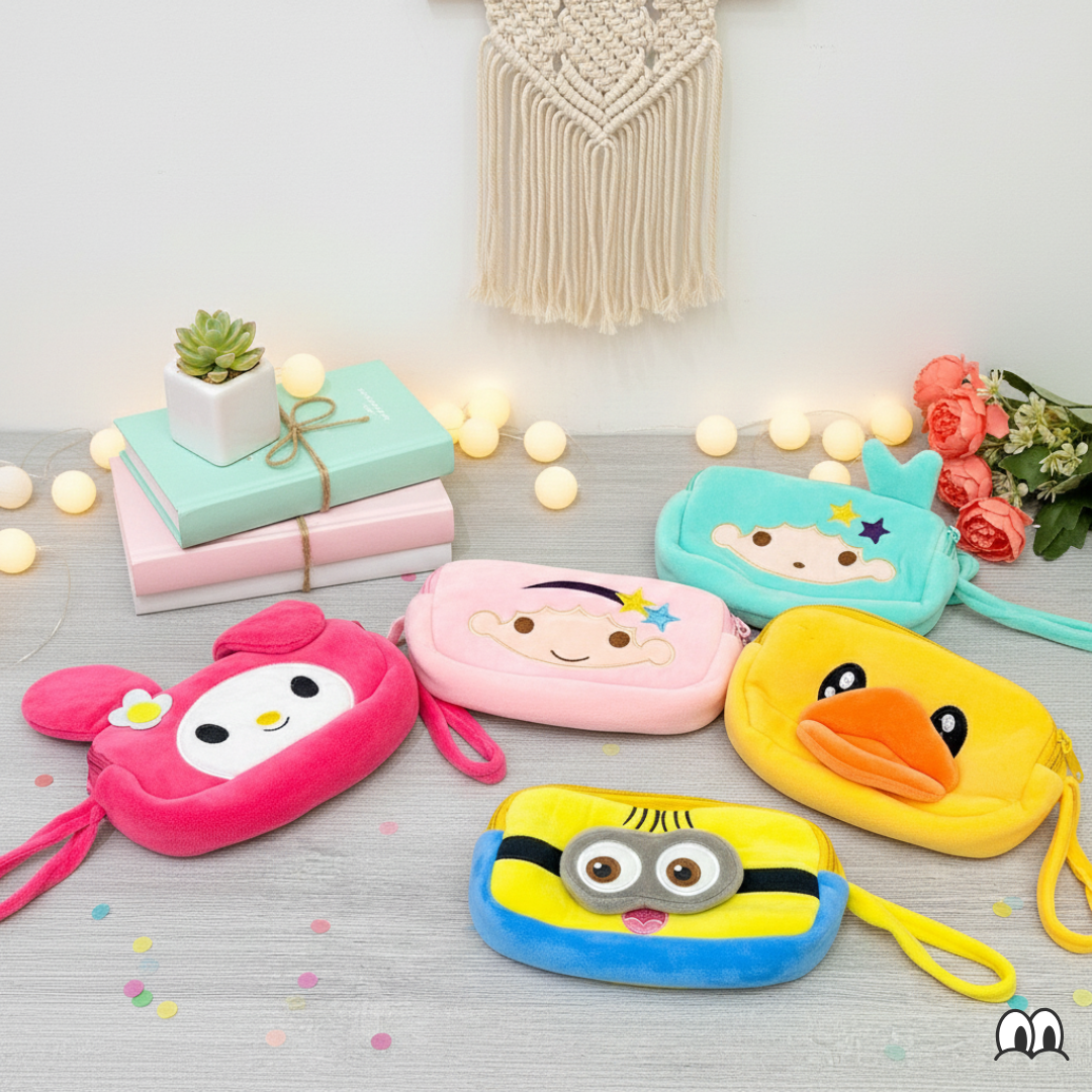 Collection of Zipper Pouch in Different Designs - Tinyminymo