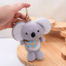 Load image into Gallery viewer, Plush Koala Bear 3D Keychain - Tinyminymo
