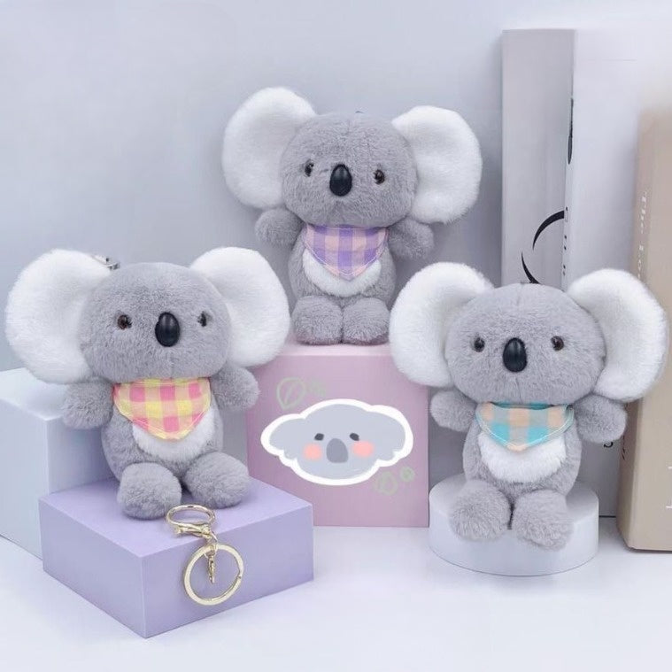 Plush Koala Bear 3D Keychain - Tinyminymo
