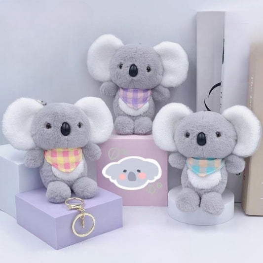 Plush Koala Bear 3D Keychain - Tinyminymo