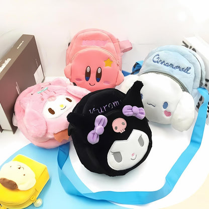 Plush Kuromi Sling Bag - Tinyminymo