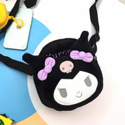 Plush Kuromi Sling Bag - Tinyminymo