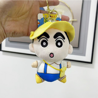 Plush Naughty Shin-chan 3D Keychain-Tinyminymo