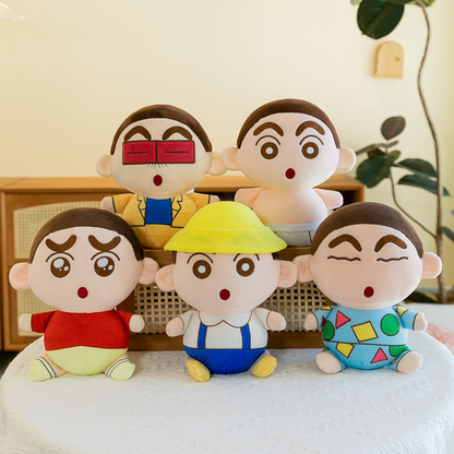Plush Naughty Shin-chan 3D Keychain-Tinyminymo