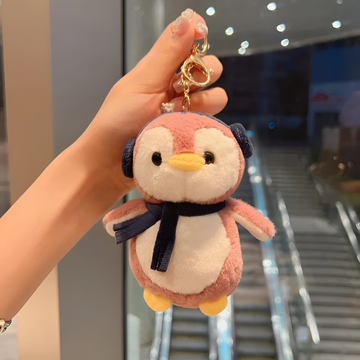 Stuffed penguin keychain online