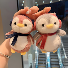 Load image into Gallery viewer, Plush Penguin 3D Keychain - Tinyminymo
